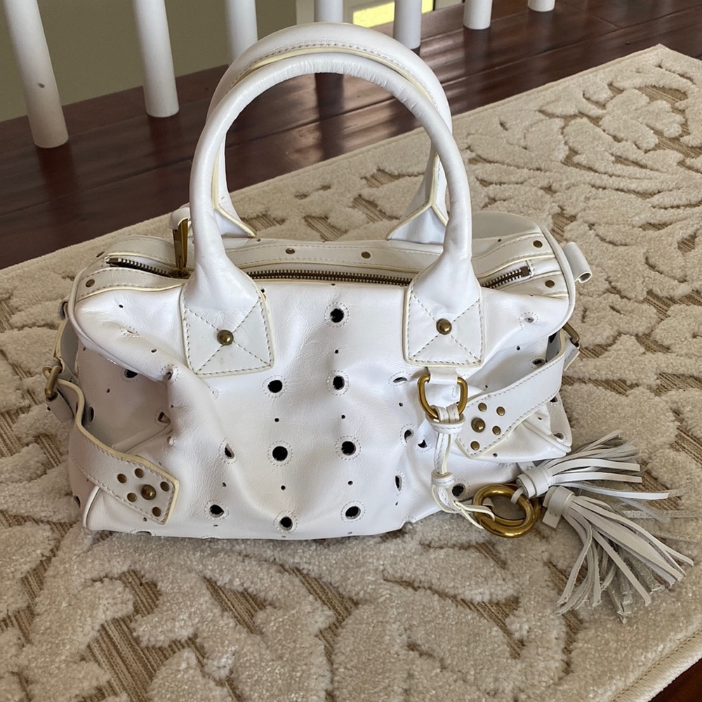 New, Marc Jacobs leather /suede Handbag , leather coin and Dust Bag included